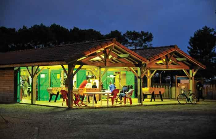 Chalet Camping Les Vignes Lit-et-Mixe Zewnętrze zdjęcie