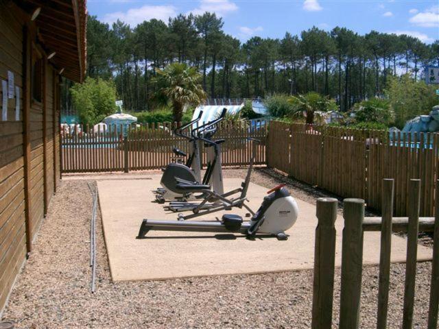 Chalet Camping Les Vignes Lit-et-Mixe Zewnętrze zdjęcie