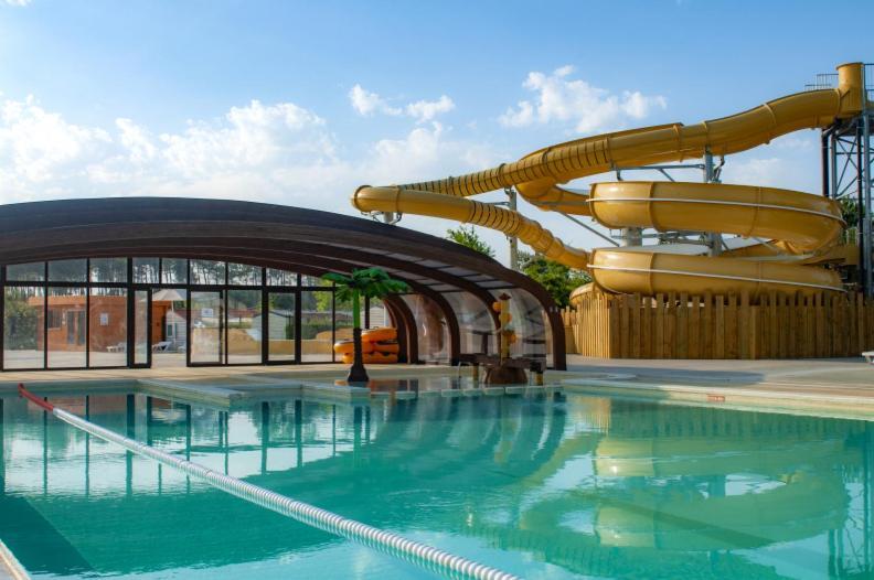 Chalet Camping Les Vignes Lit-et-Mixe Zewnętrze zdjęcie