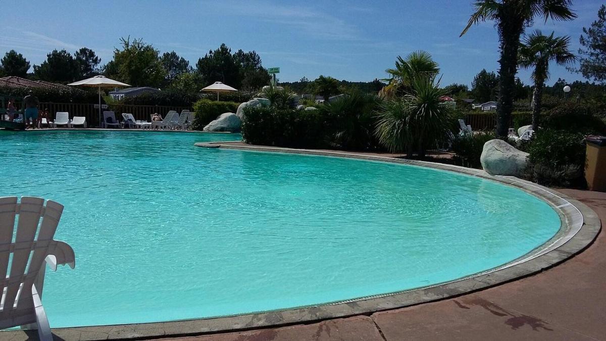 Chalet Camping Les Vignes Lit-et-Mixe Zewnętrze zdjęcie