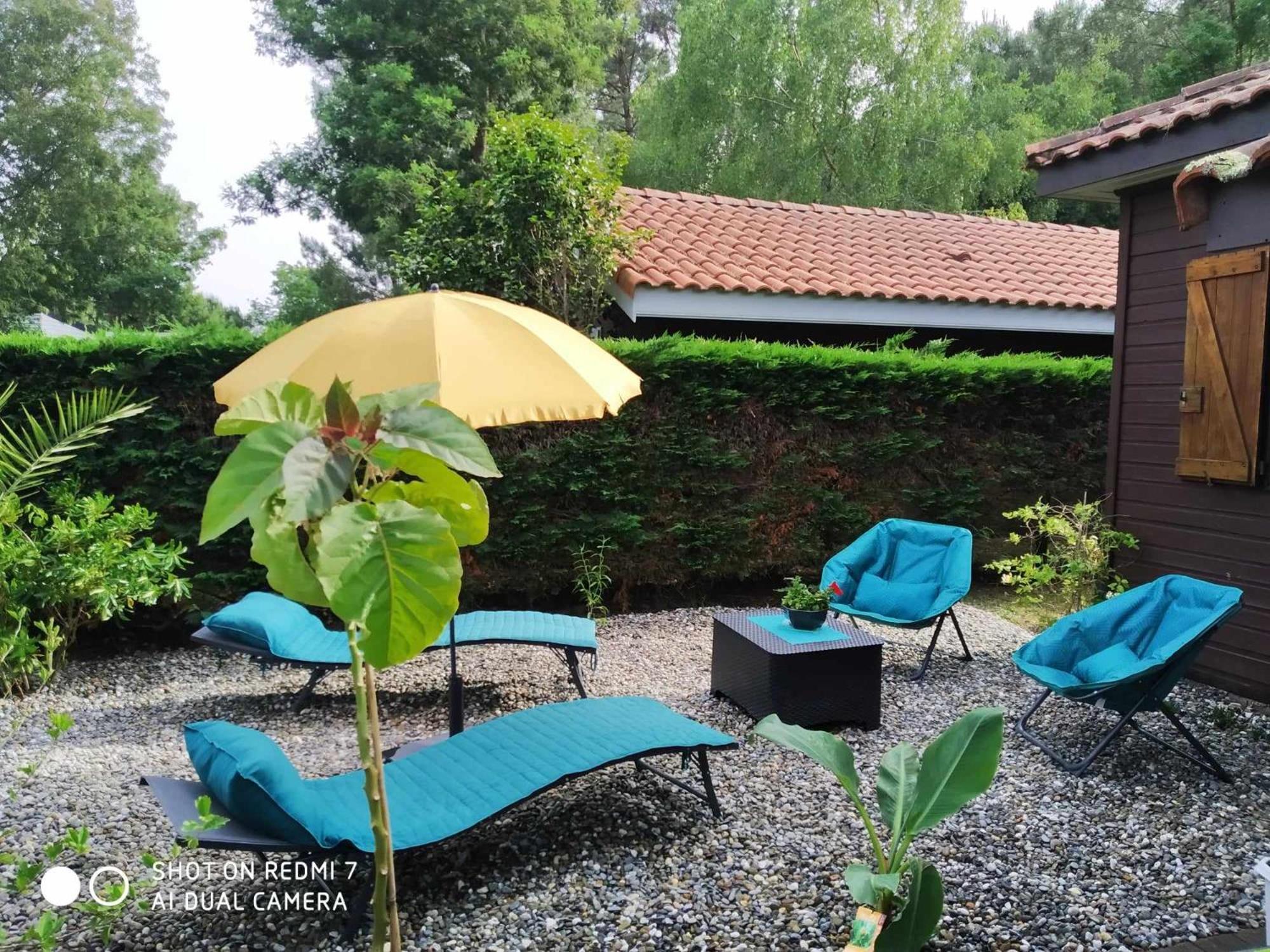 Chalet Camping Les Vignes Lit-et-Mixe Zewnętrze zdjęcie