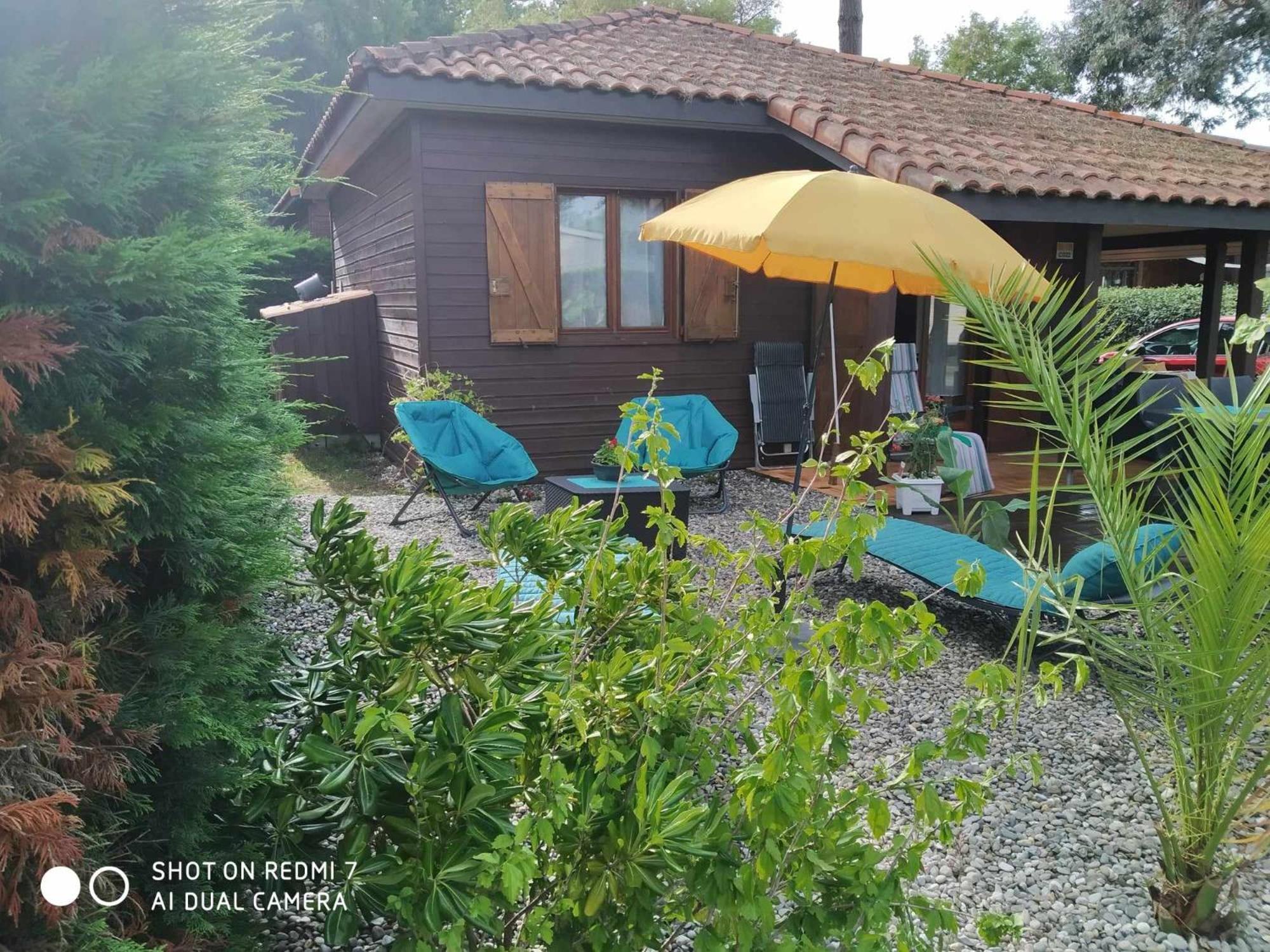 Chalet Camping Les Vignes Lit-et-Mixe Zewnętrze zdjęcie